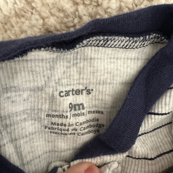 Carters 9m sleep n play pajamas bundle - Picture 3 of 3
